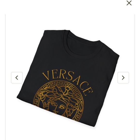 Versace "Medusa Logo" #001 times Designer T-Shirt. 4 colors. - Picture 2 of 6